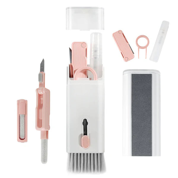 All-in-One Multifunctional Gadget Cleaning Kit – Earbuds, Keyboard & Screen Cleaner