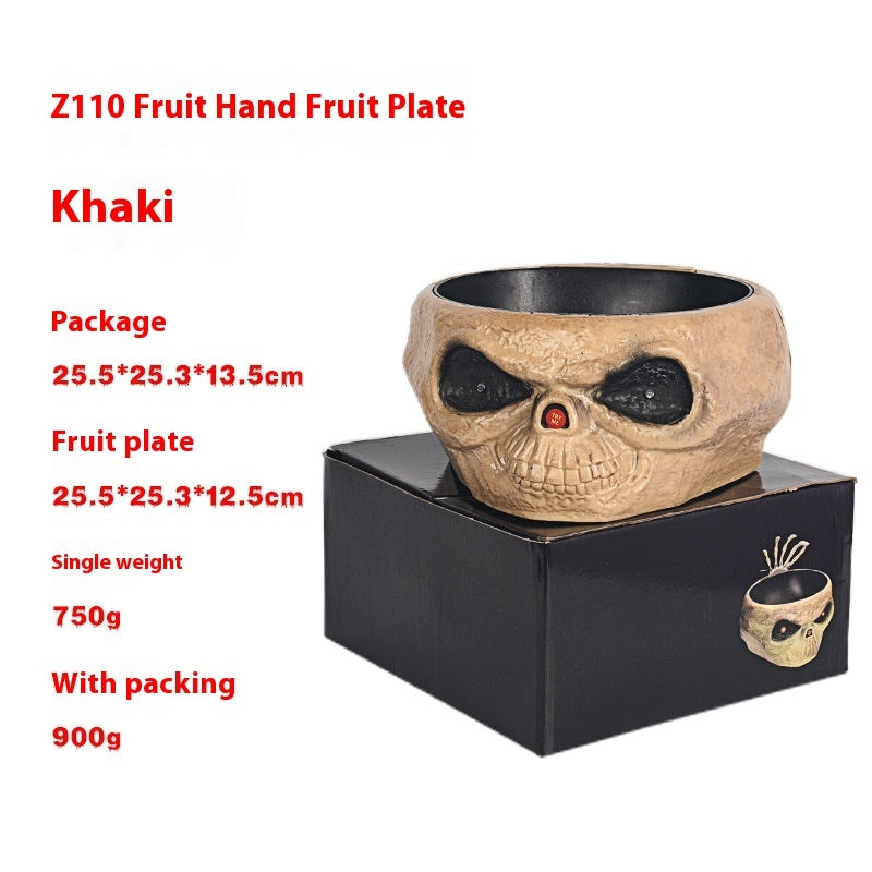 Halloween Candy Bowl with Motion-Activated Hand – Spooky and Fun Party Decoration