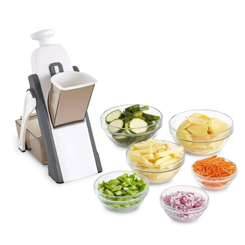 Vertical Four-in-One Slicer – Household Kitchen Shredder Grater