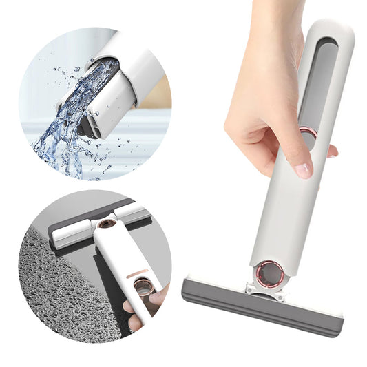 Mini Sponge Squeeze Mop – Easy Clean, Eco-Friendly, Portable