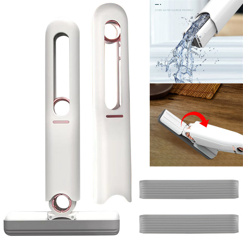 Mini Sponge Squeeze Mop – Easy Clean, Eco-Friendly, Portable
