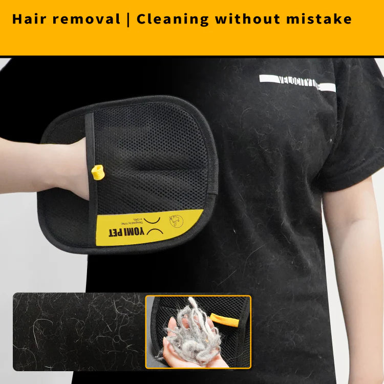 Pet Hair Removal Glove for Cats & Dogs