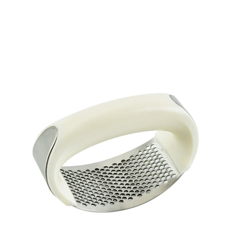 Stainless Steel Garlic Masher – Easy Manual Garlic Press