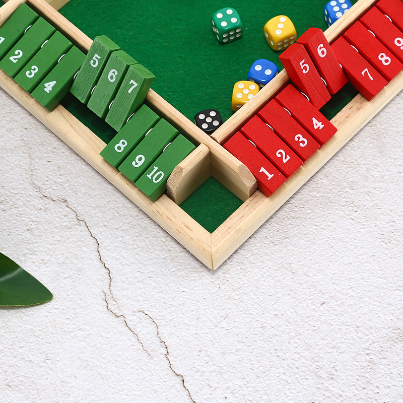 Shut the Box Classic Dice Game