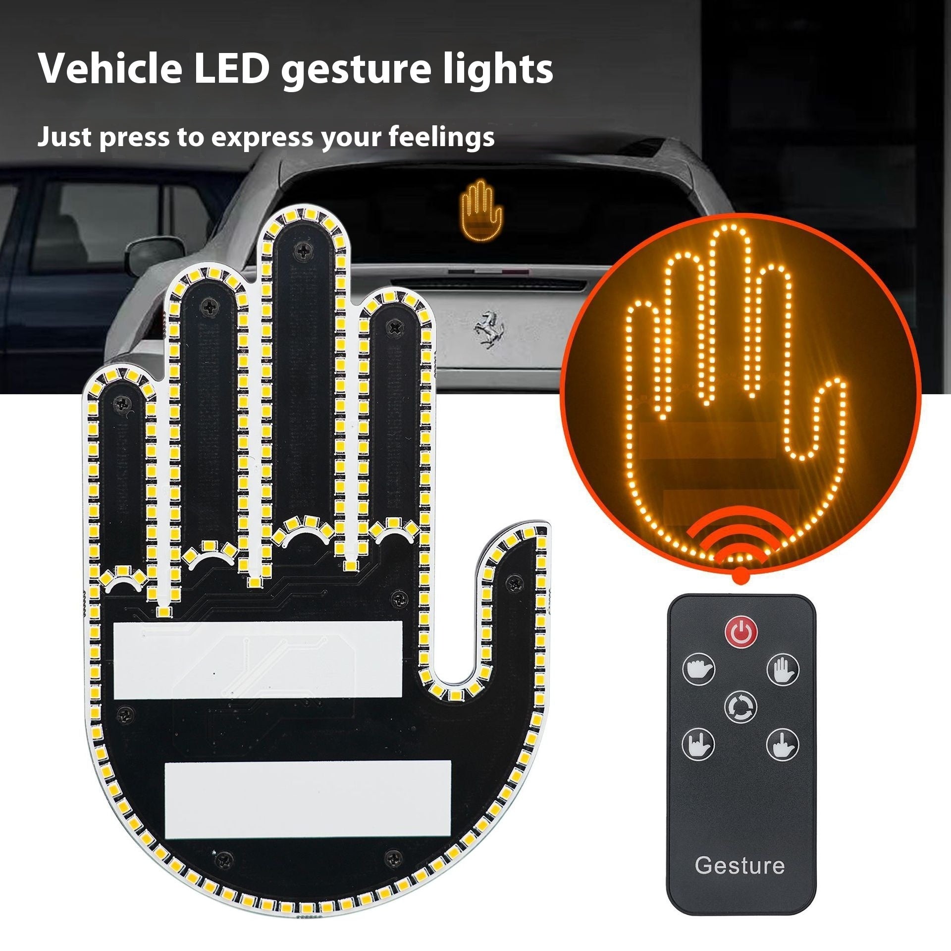 Men's Gesture Light Car