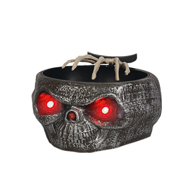 Halloween Candy Bowl with Motion-Activated Hand – Spooky and Fun Party Decoration