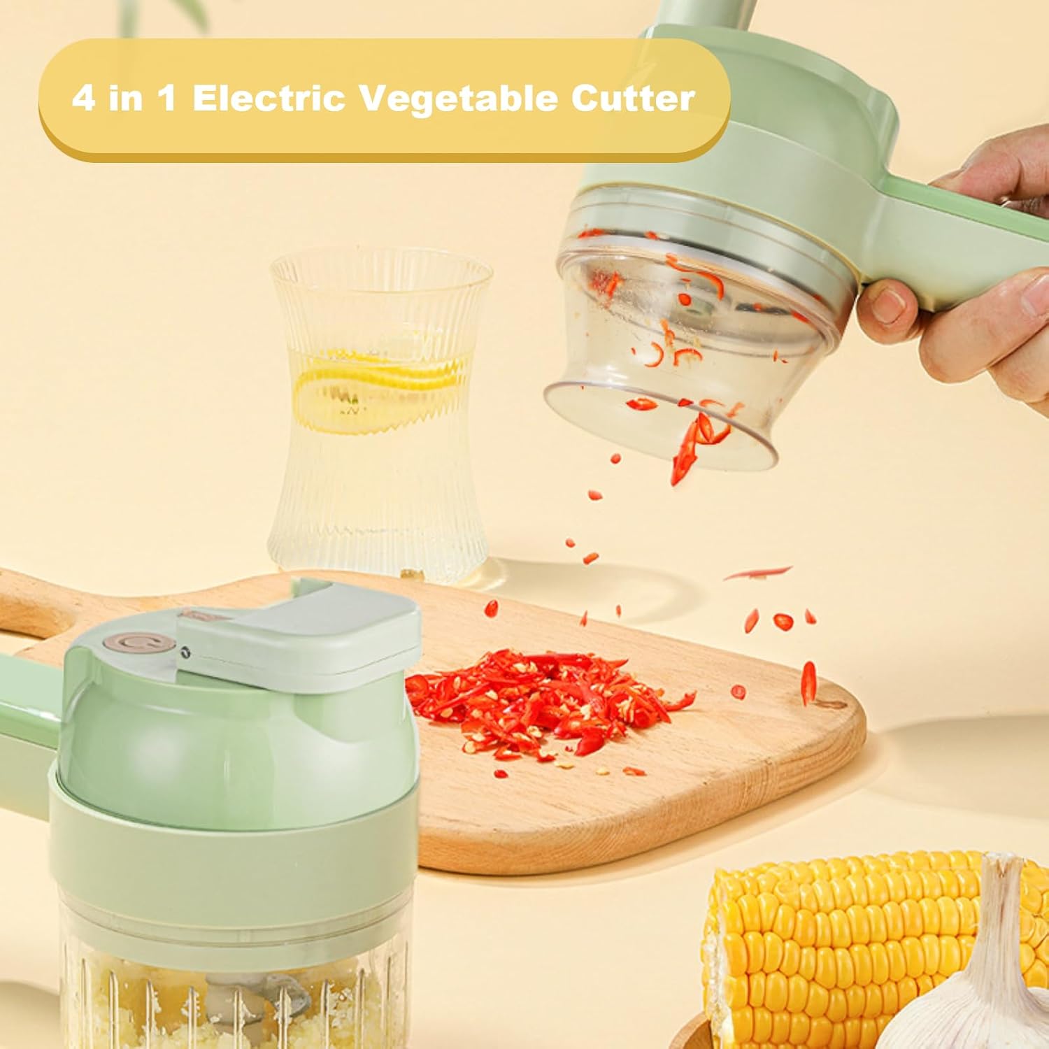Electric Garlic Pounding Chopper