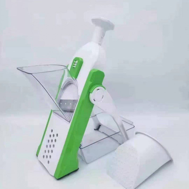 Vertical Four-in-One Slicer – Household Kitchen Shredder Grater