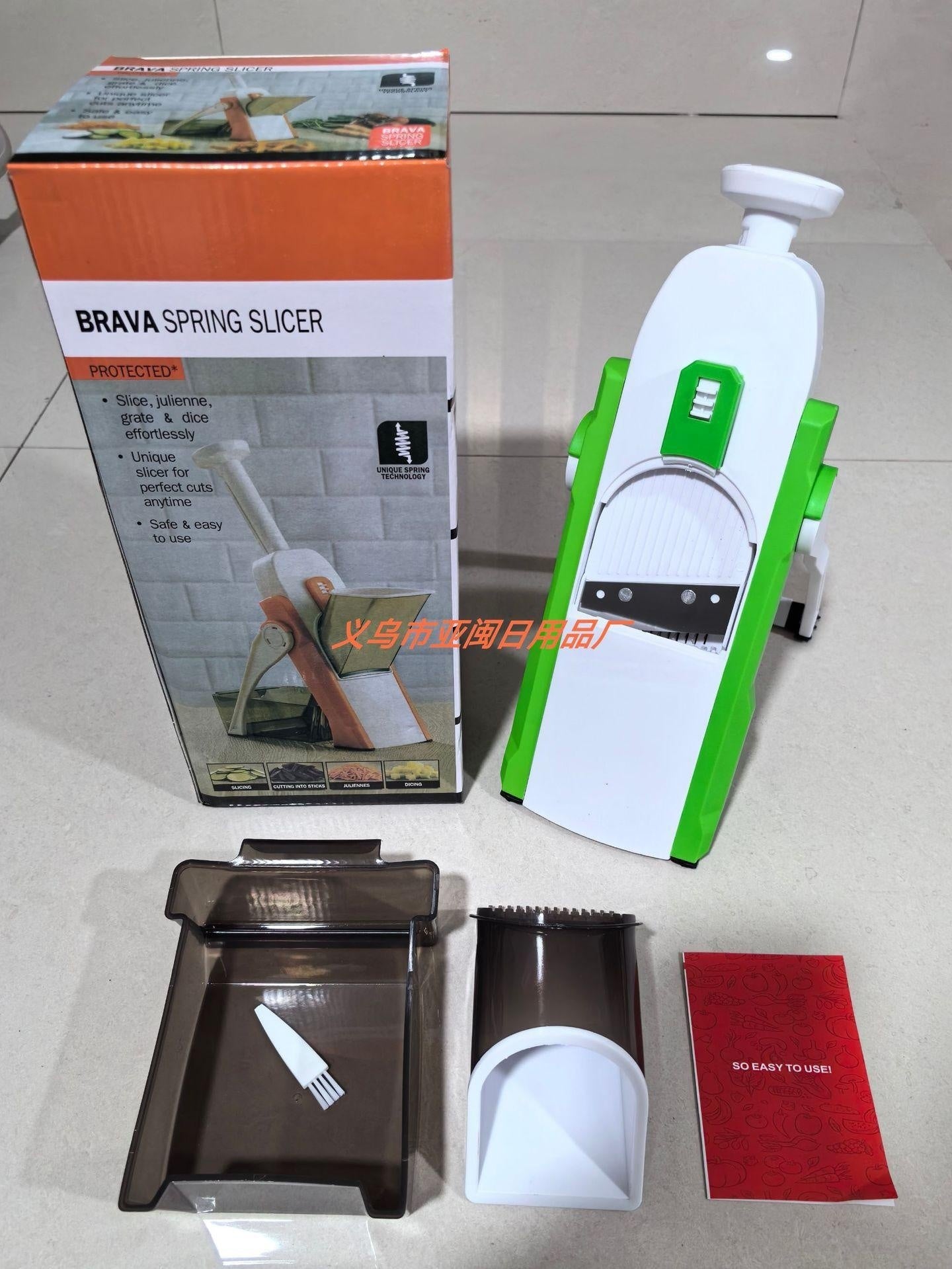 Vertical Four-in-One Slicer – Household Kitchen Shredder Grater