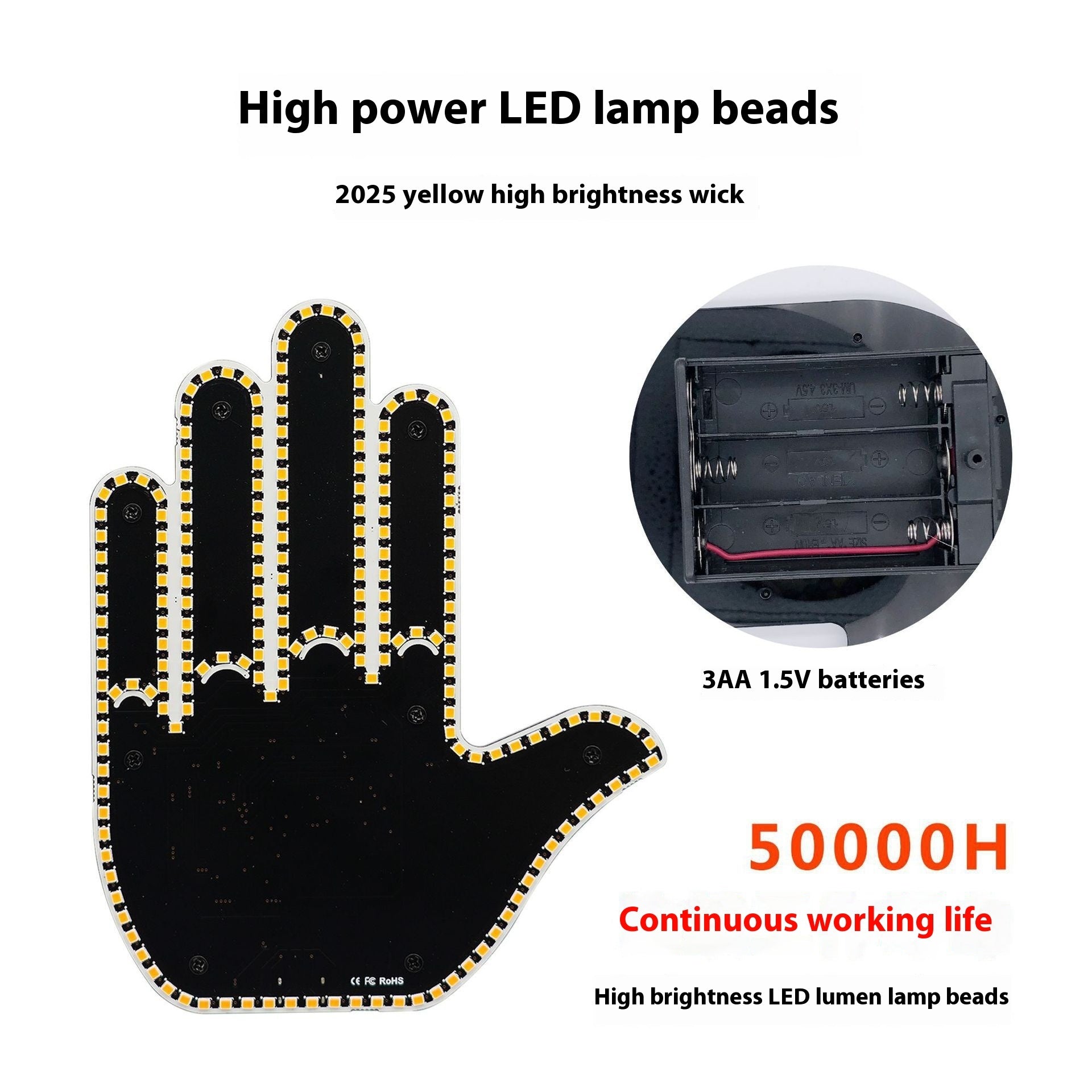 Men's Gesture Light Car