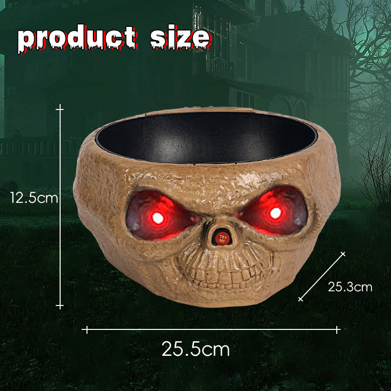 Halloween Candy Bowl with Motion-Activated Hand – Spooky and Fun Party Decoration