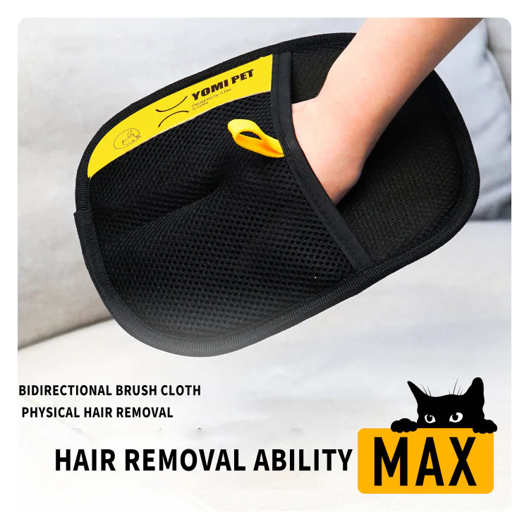 Pet Hair Removal Glove for Cats & Dogs
