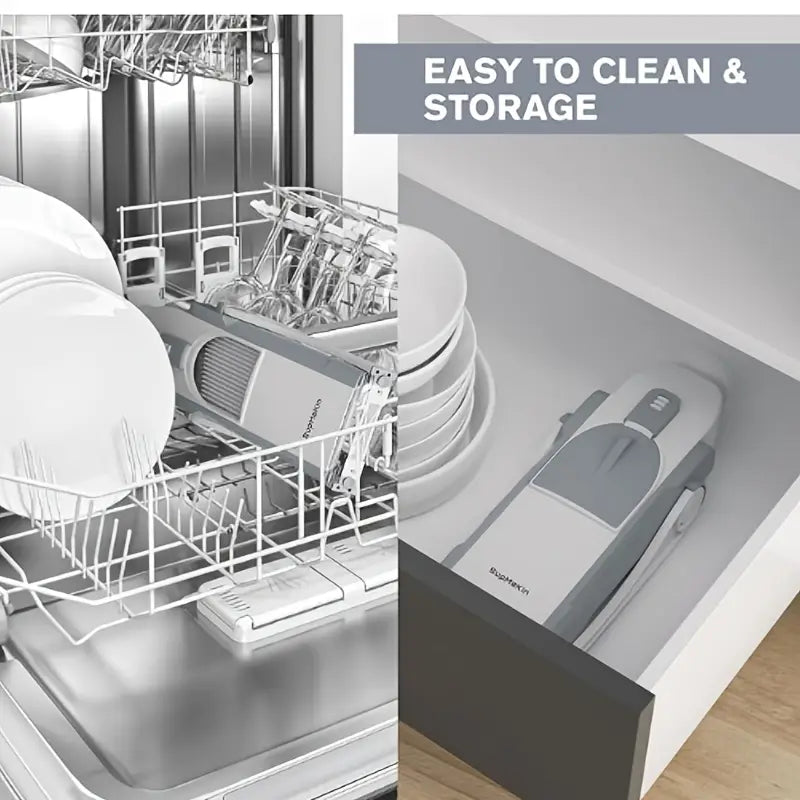 Vertical Four-in-One Slicer – Household Kitchen Shredder Grater
