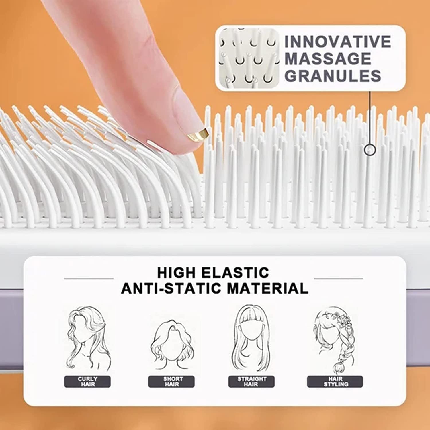 Easy Cleaner Hair Comb