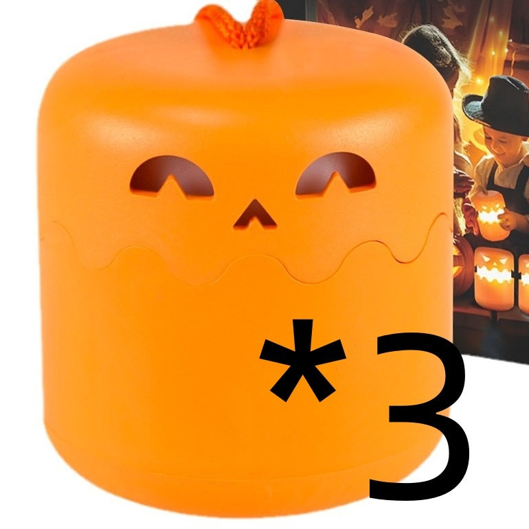 Halloween Pumpkin Foldable Night Lamp