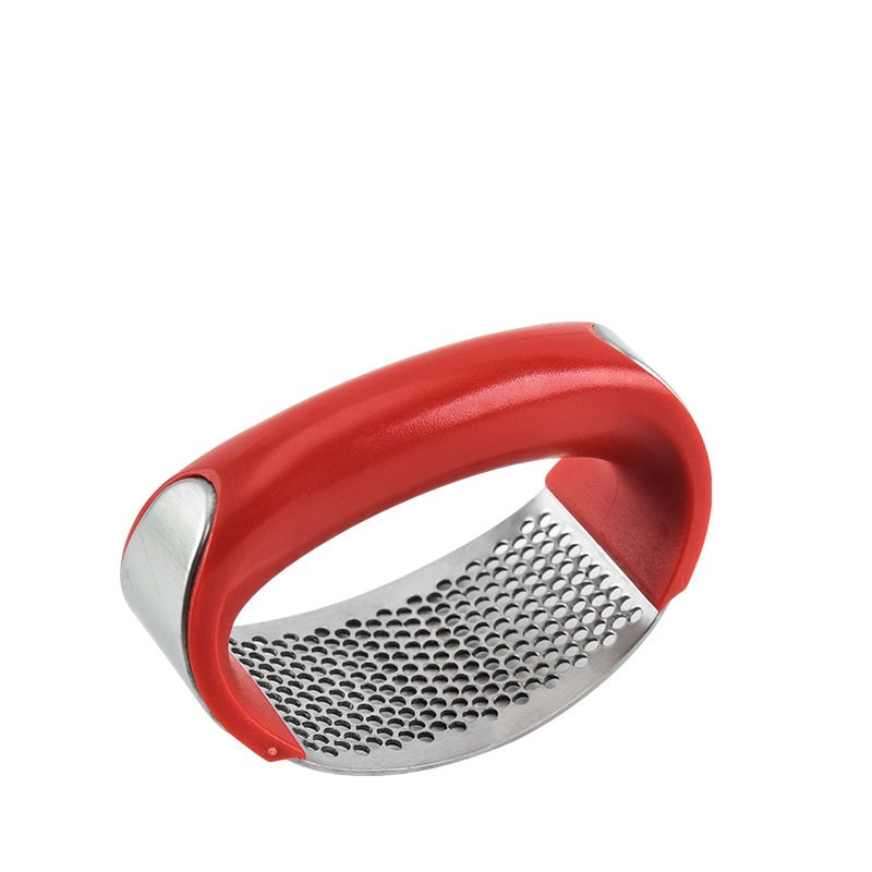 Stainless Steel Garlic Masher – Easy Manual Garlic Press