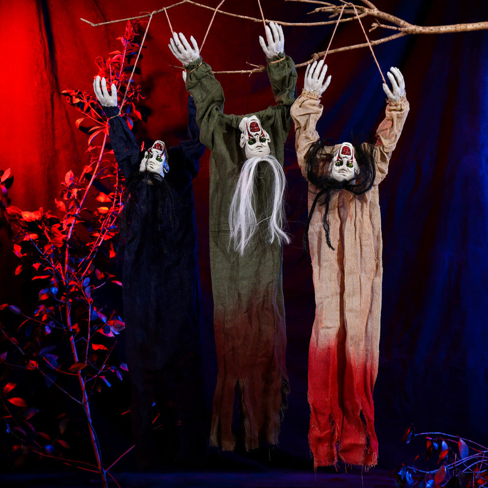 Halloween Hanging Ghost Decoration – Haunted House Secret Room Prop