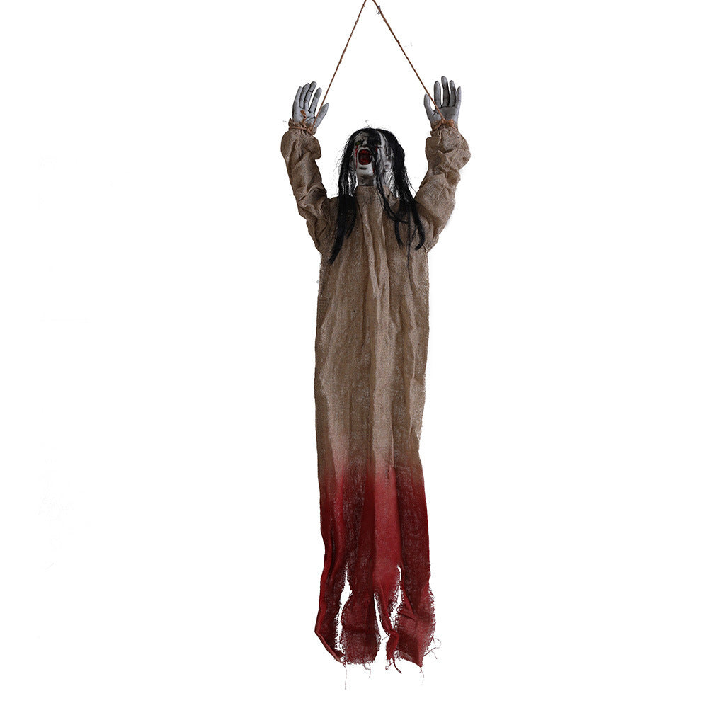 Halloween Hanging Ghost Decoration – Haunted House Secret Room Prop