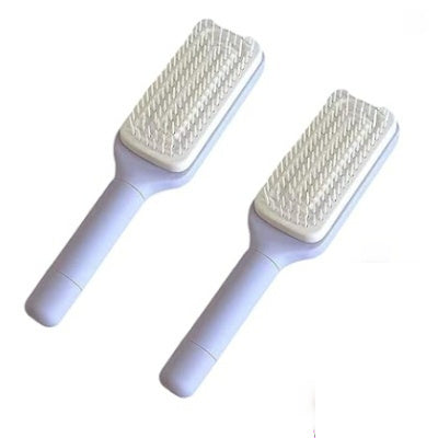 4 In 1 Self-Cleaning Hair Brush – Anti-Static Massage Comb
