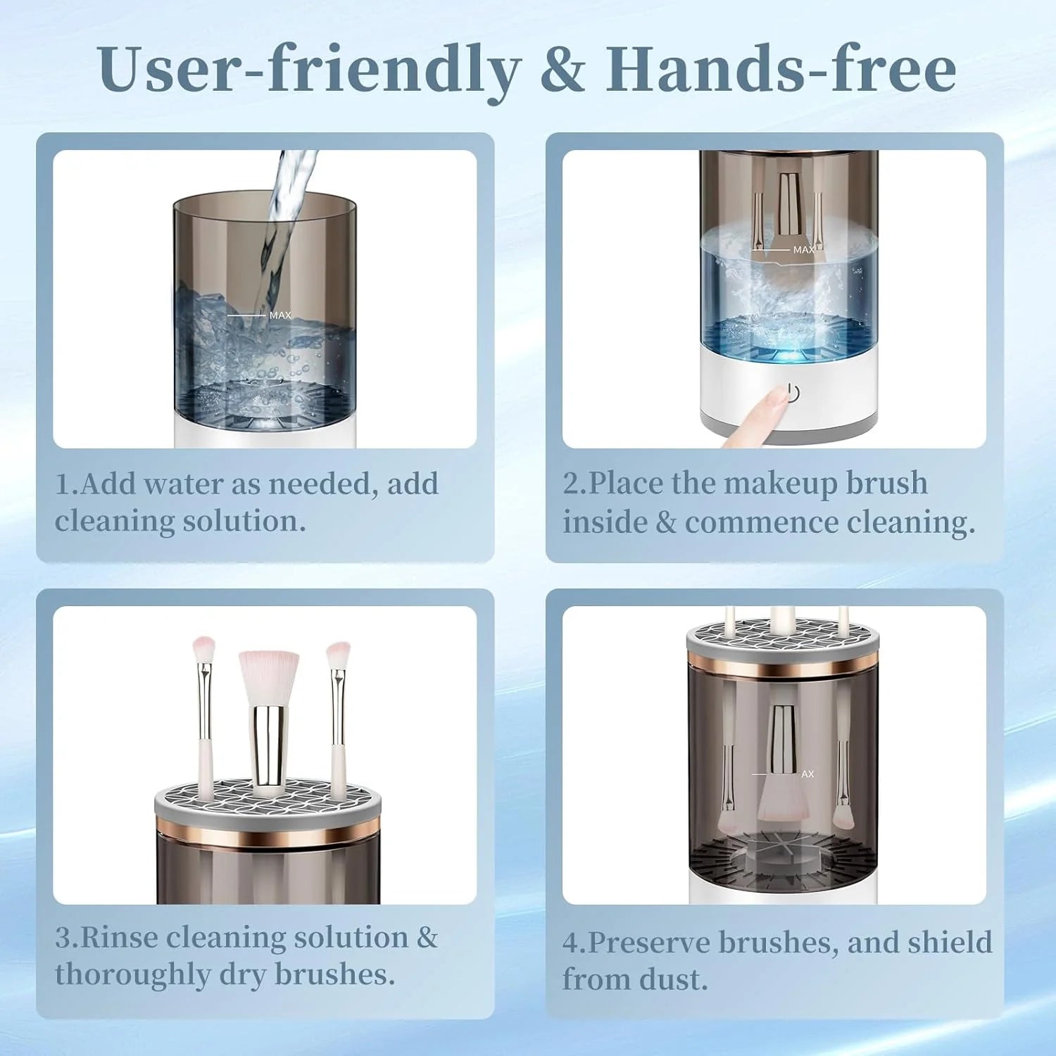 Electric Makeup Brush Cleaner